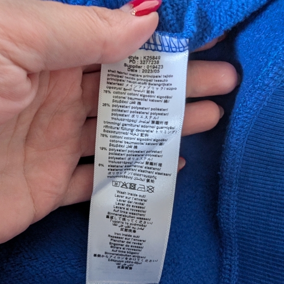 Kenzo Kids Blue Sweatshirt with Elephant Design - Picture 6 of 6